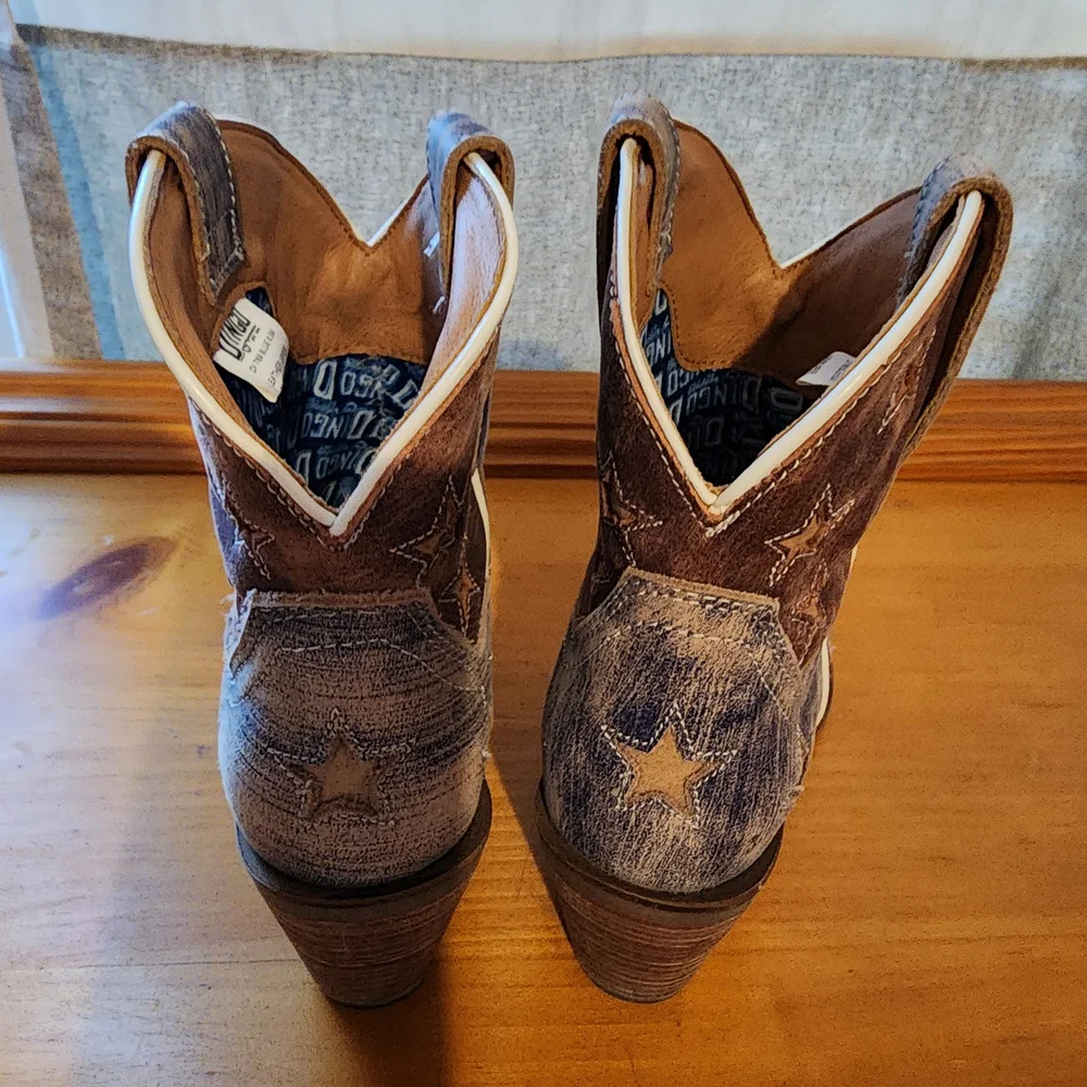 Dingo Leather Cowboy Boots - Picture 4 of 8